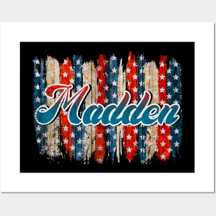 Classic Name Madden Vintage Styles Christmas 70s 80s 90s Posters and Art